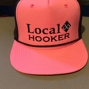 Local Boy “Local Hooker” Women's Neon Pink Trucker Hat